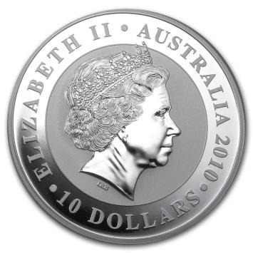 Australië Koala 2010 10 ounce silver